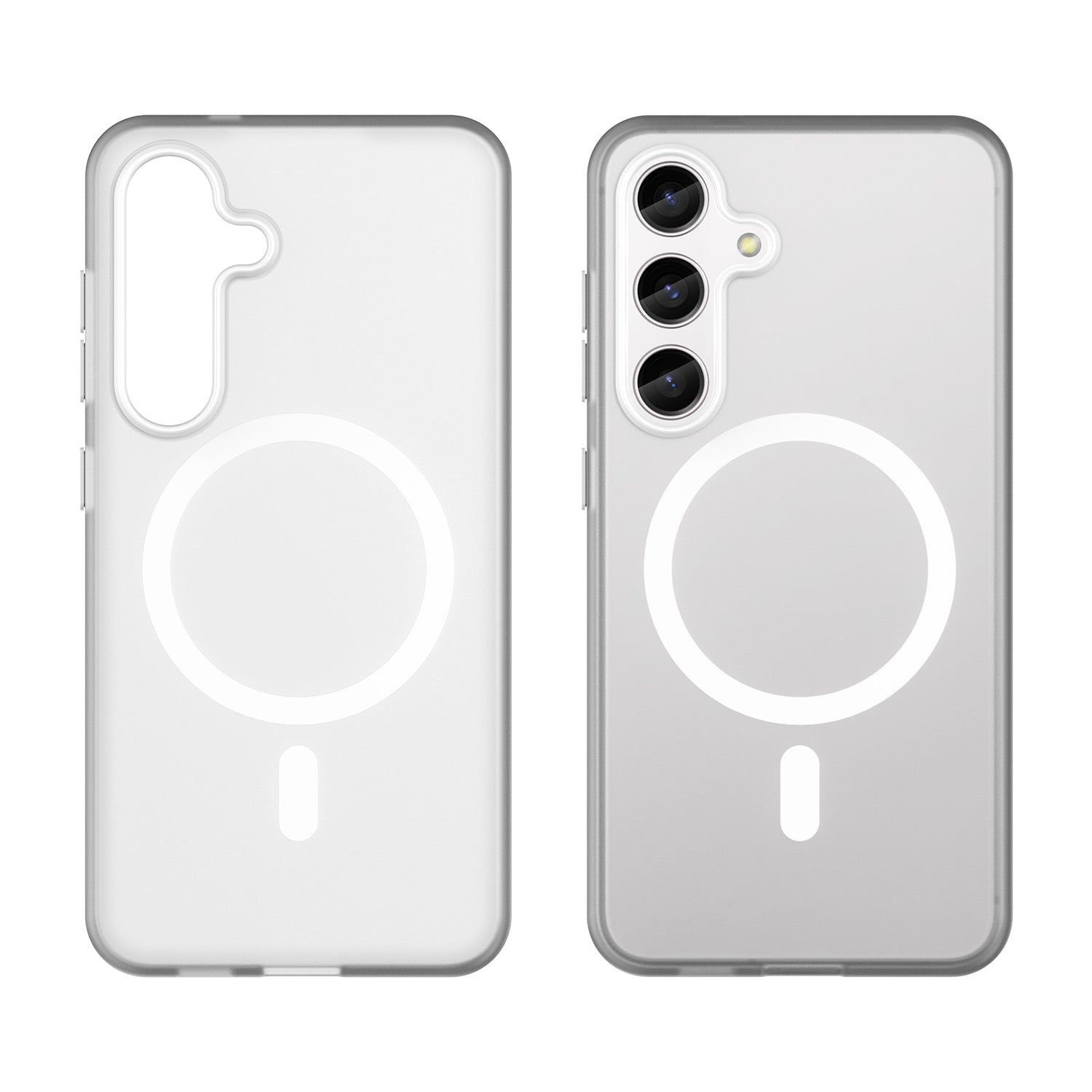 Samsung Galaxy S24 / S25 MagSafe Soft Matte Case [White]