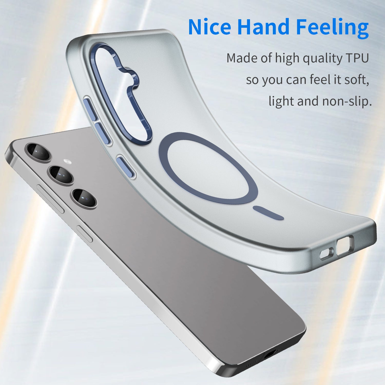 Samsung Galaxy S24+ / S25+ MagSafe Soft Matte Case [Navy]