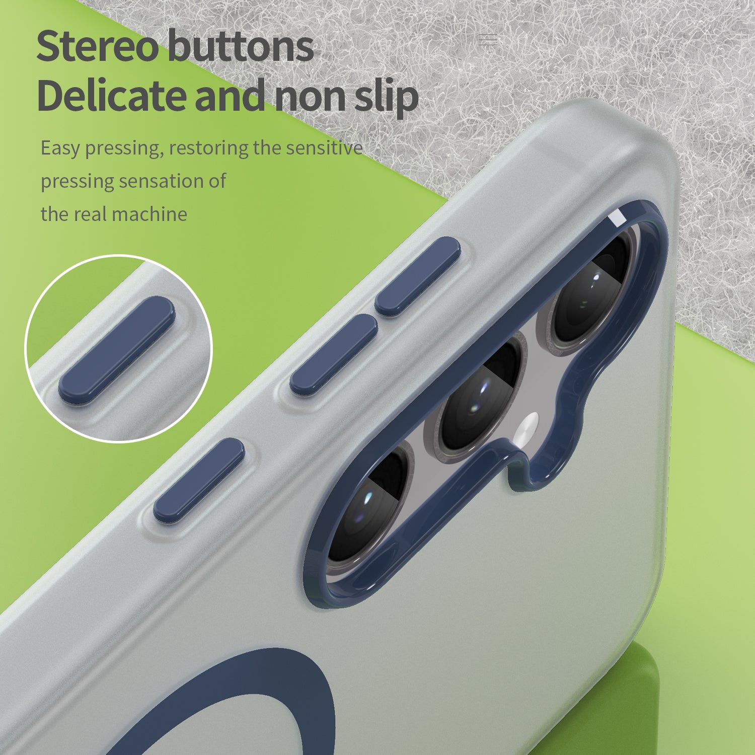 Samsung Galaxy S24+ / S25+ MagSafe Soft Matte Case [Navy]