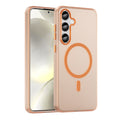 Samsung Galaxy S24+ / S25+ MagSafe Soft Matte Case [Orange] - Orange