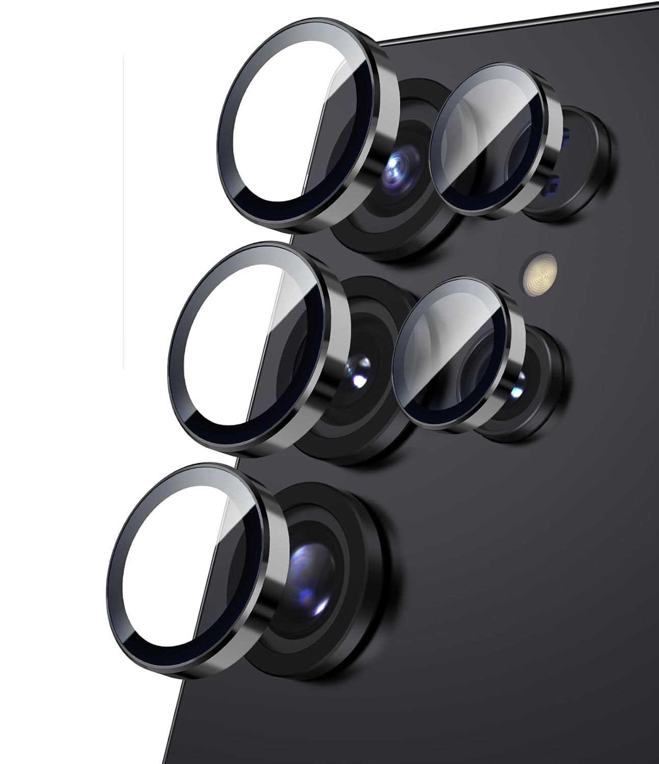Samsung S25 Ultra Eagle Eye AR+AF Camera Lens Protector with Removal Tool [Black]