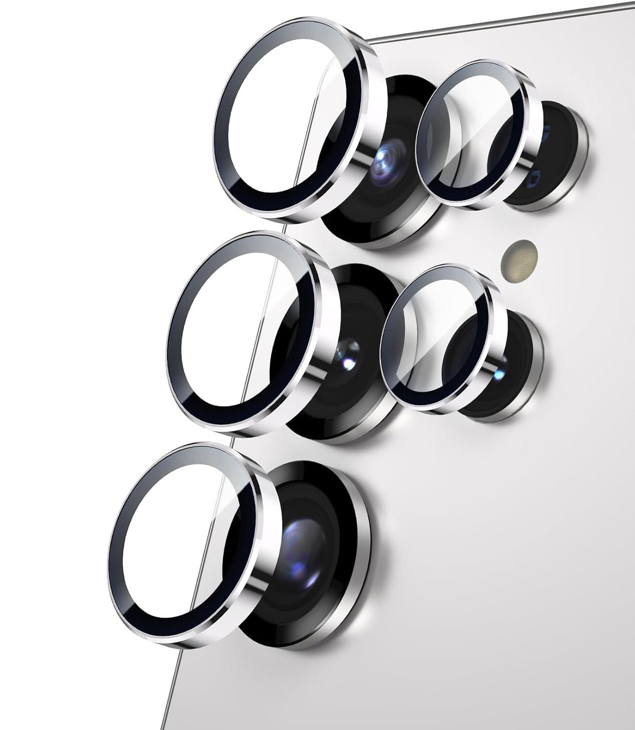 Samsung S25 Ultra Eagle Eye AR+AF Camera Lens Protector with Removal Tool [Silver]