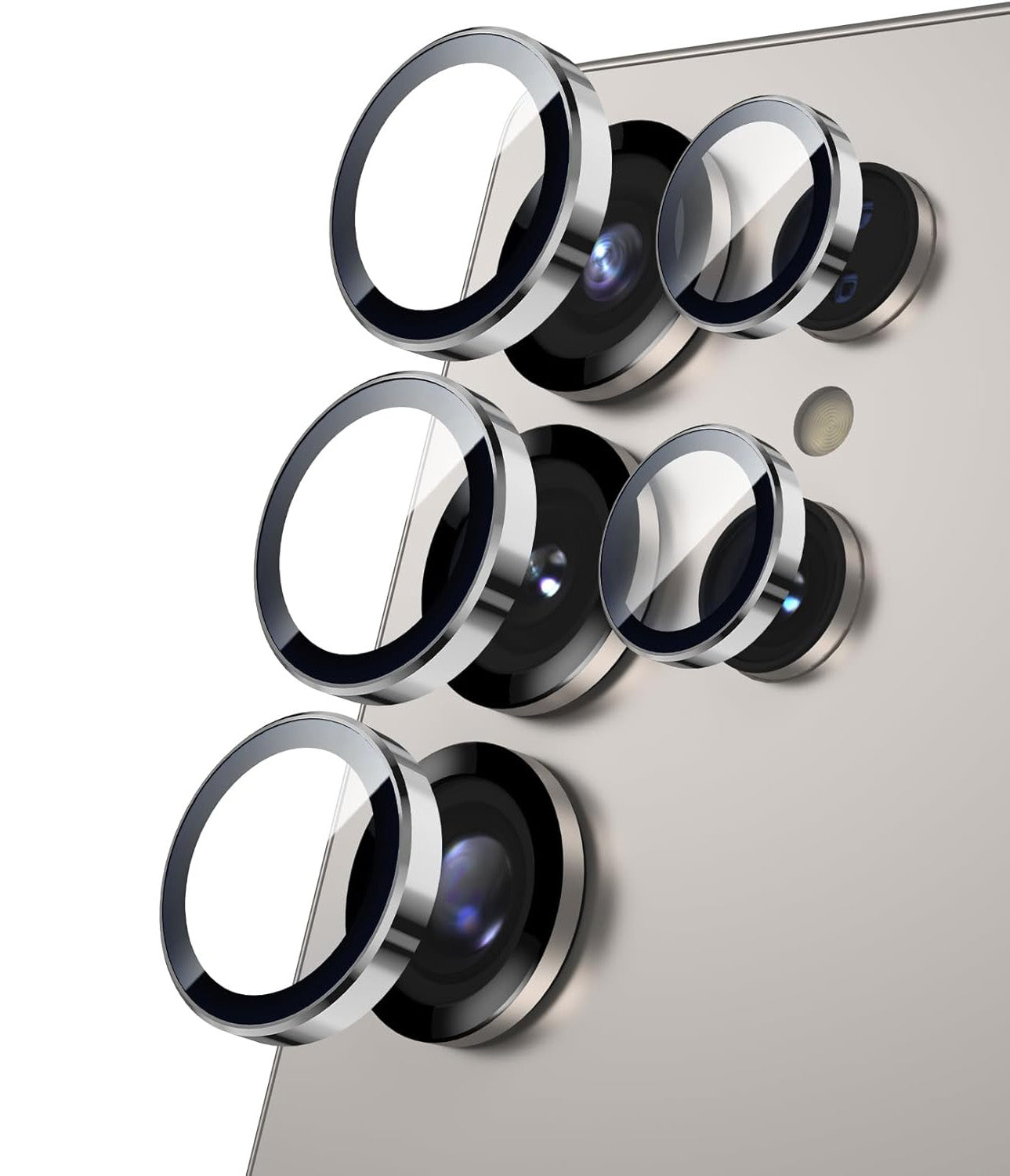 Samsung S25 Ultra Eagle Eye AR+AF Camera Lens Protector with Removal Tool [Titanium Grey]