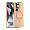 Samsung Galaxy S25 Ultra MagSafe Soft Matte Case [Orange] - Orange