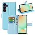 Samsung Galaxy S25FE PU Wallet Case [LightBlue] - LightBlue