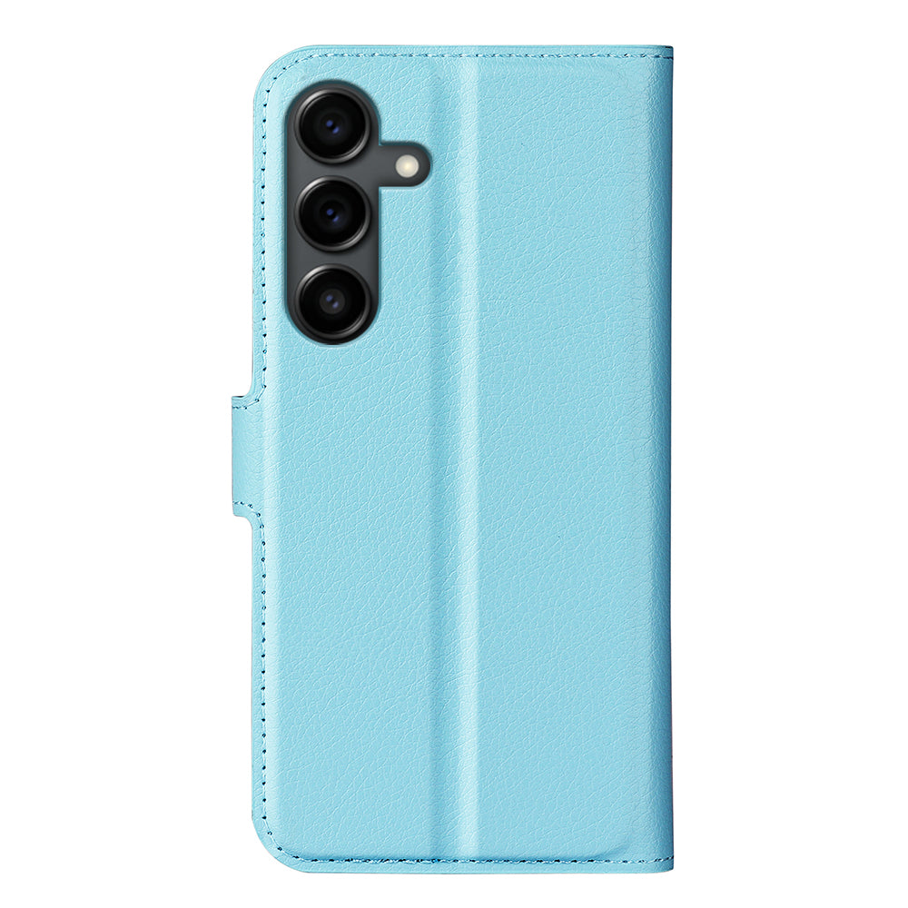 Samsung Galaxy S25FE PU Wallet Case [LightBlue]