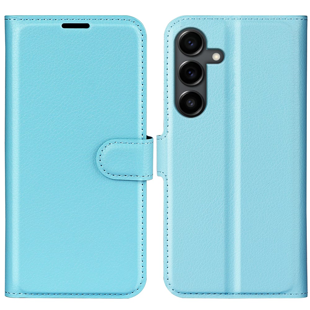 Samsung Galaxy S25FE PU Wallet Case [LightBlue]