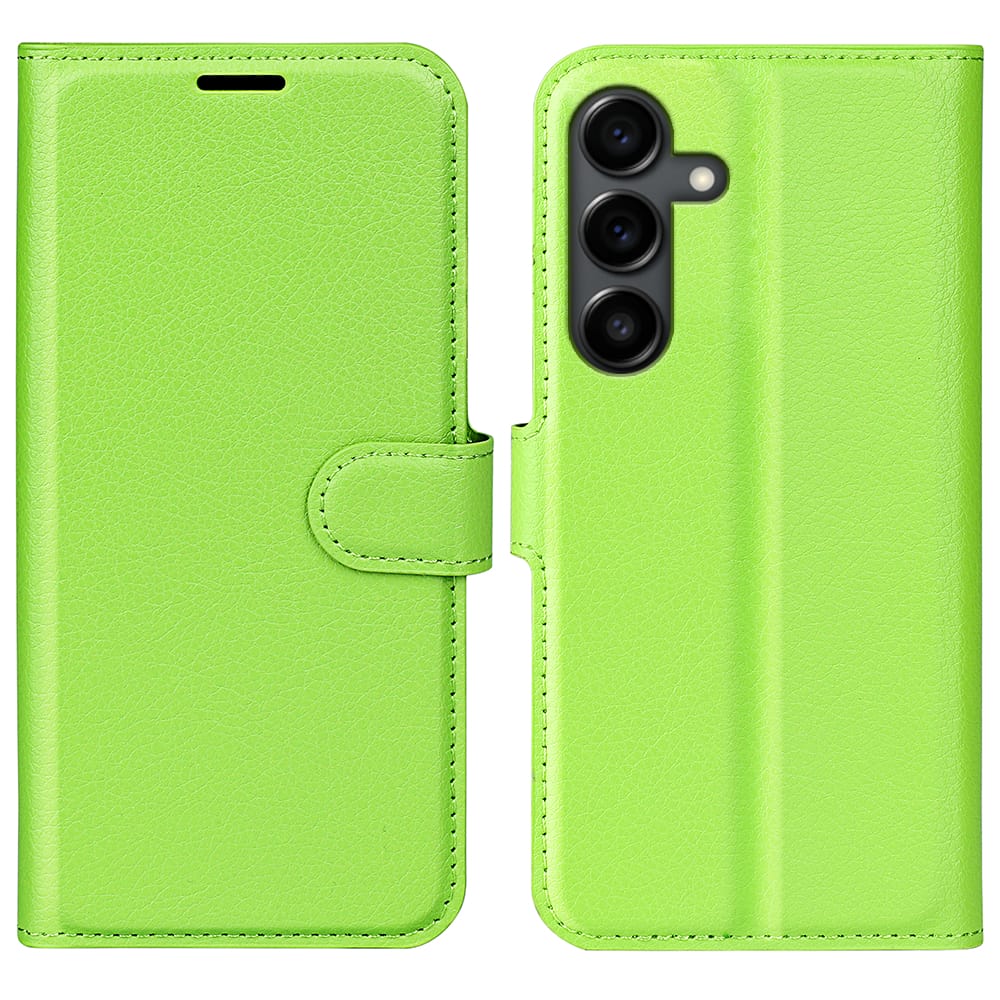 Samsung Galaxy S25FE PU Wallet Case [Green]