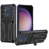 Samsung Galaxy S26 Plus Rugged Case with Card Holder & Kickstand [Navy] - Navy
