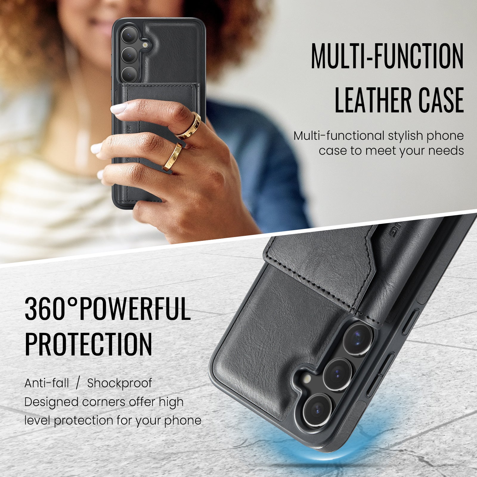Samsung Galaxy S26 DG.Ming MagSafe Wallet Case [Black]