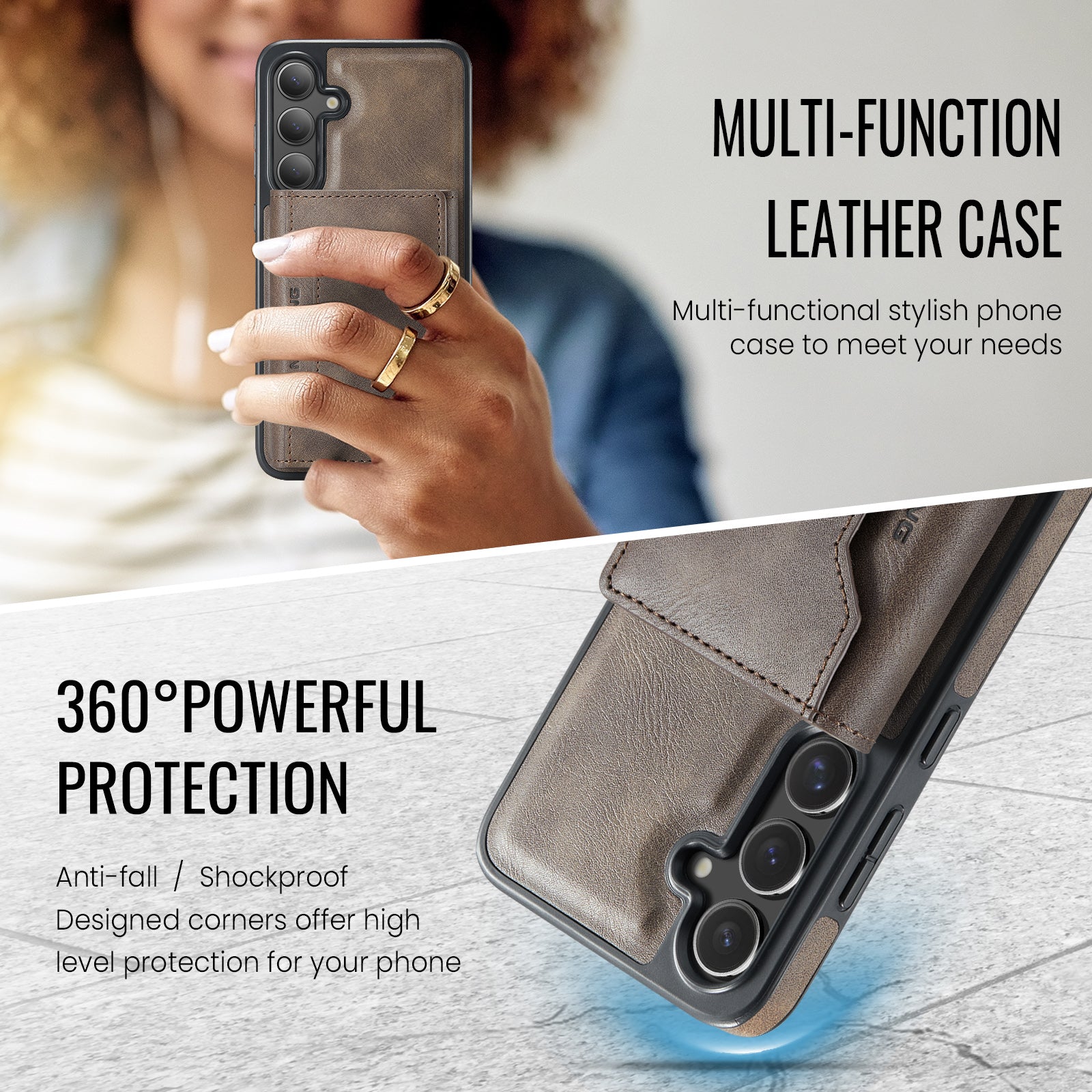 Samsung Galaxy S26 DG.Ming MagSafe Wallet Case [Coffee]