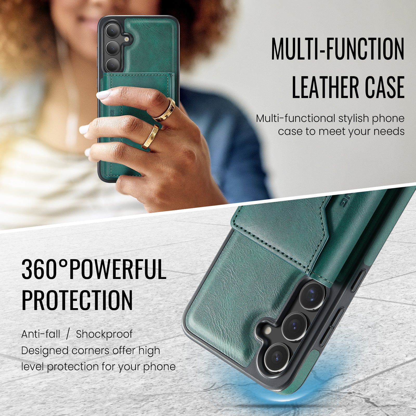 Samsung Galaxy S26 Plus DG.Ming MagSafe Wallet Case [Green]