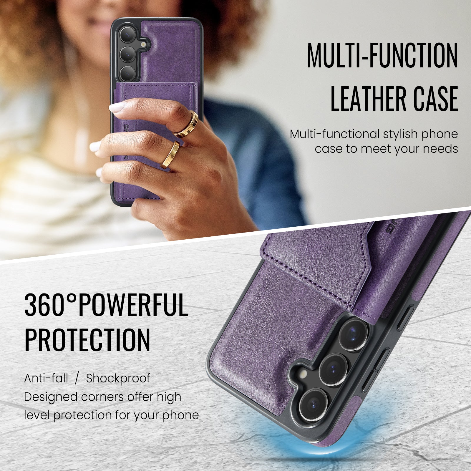 Samsung Galaxy S26 Plus DG.Ming MagSafe Wallet Case [Purple]