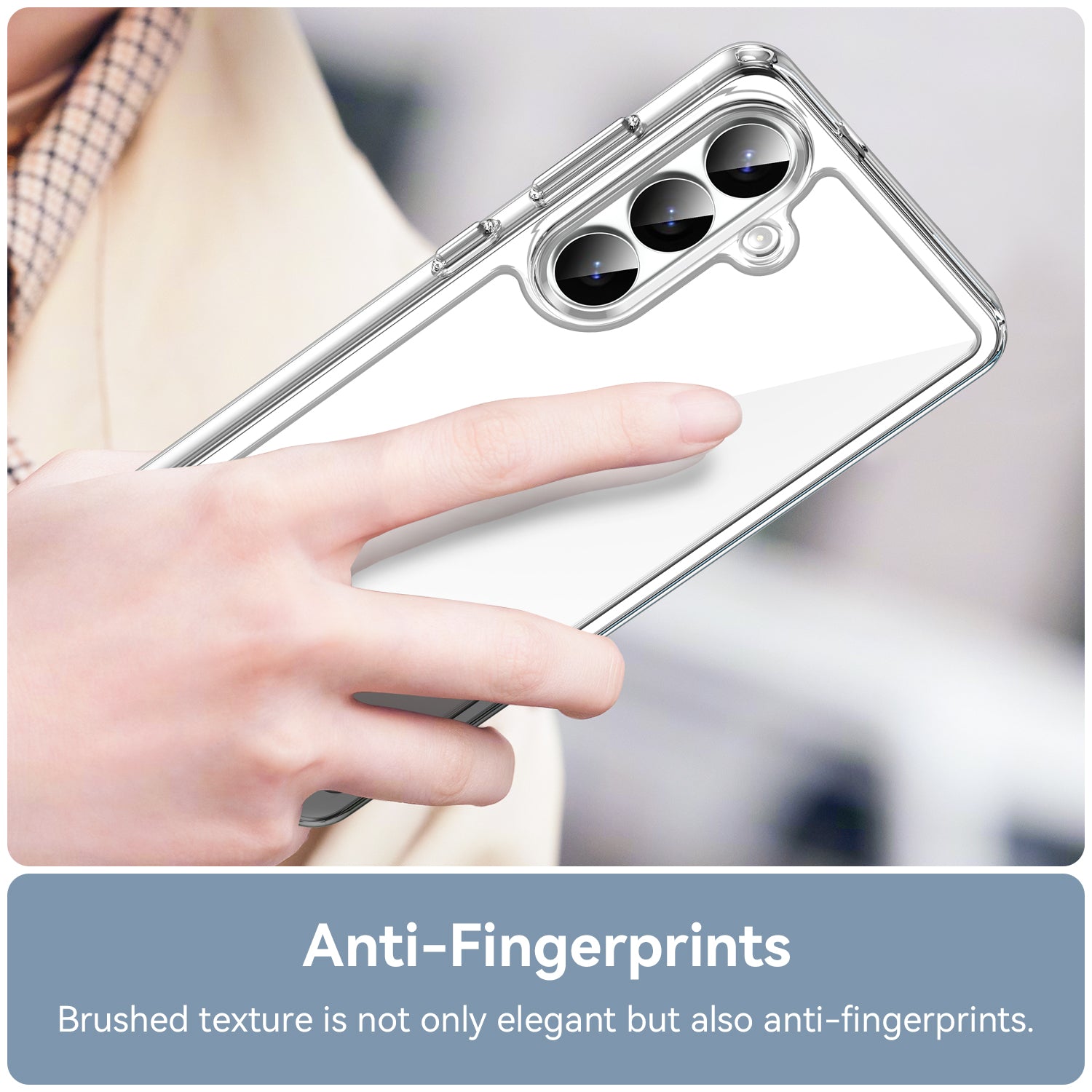 Samsung Galaxy S26 Plus Soft TPU Bumper Case [Clear]