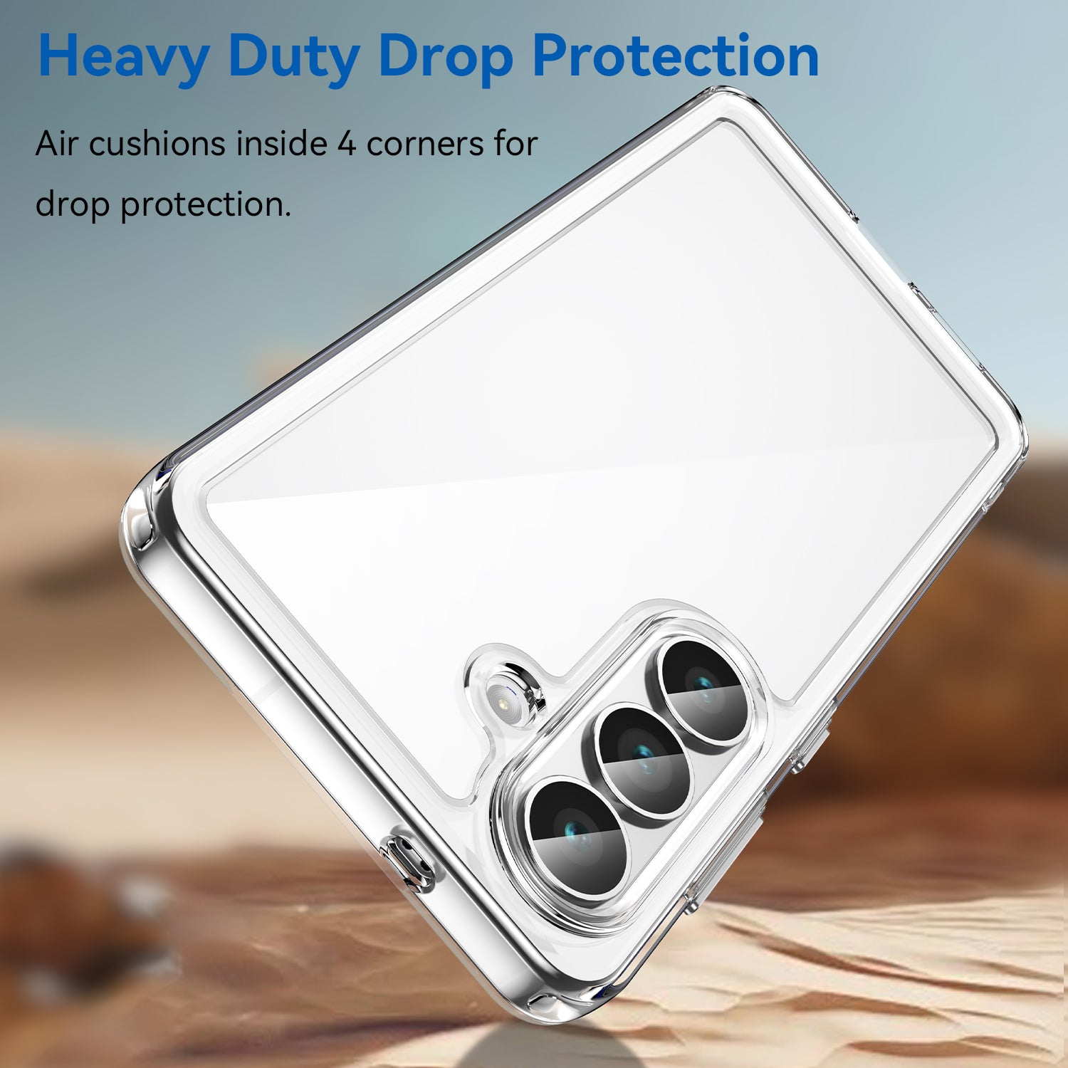 Samsung Galaxy S26 Soft TPU Bumper Case [Clear]