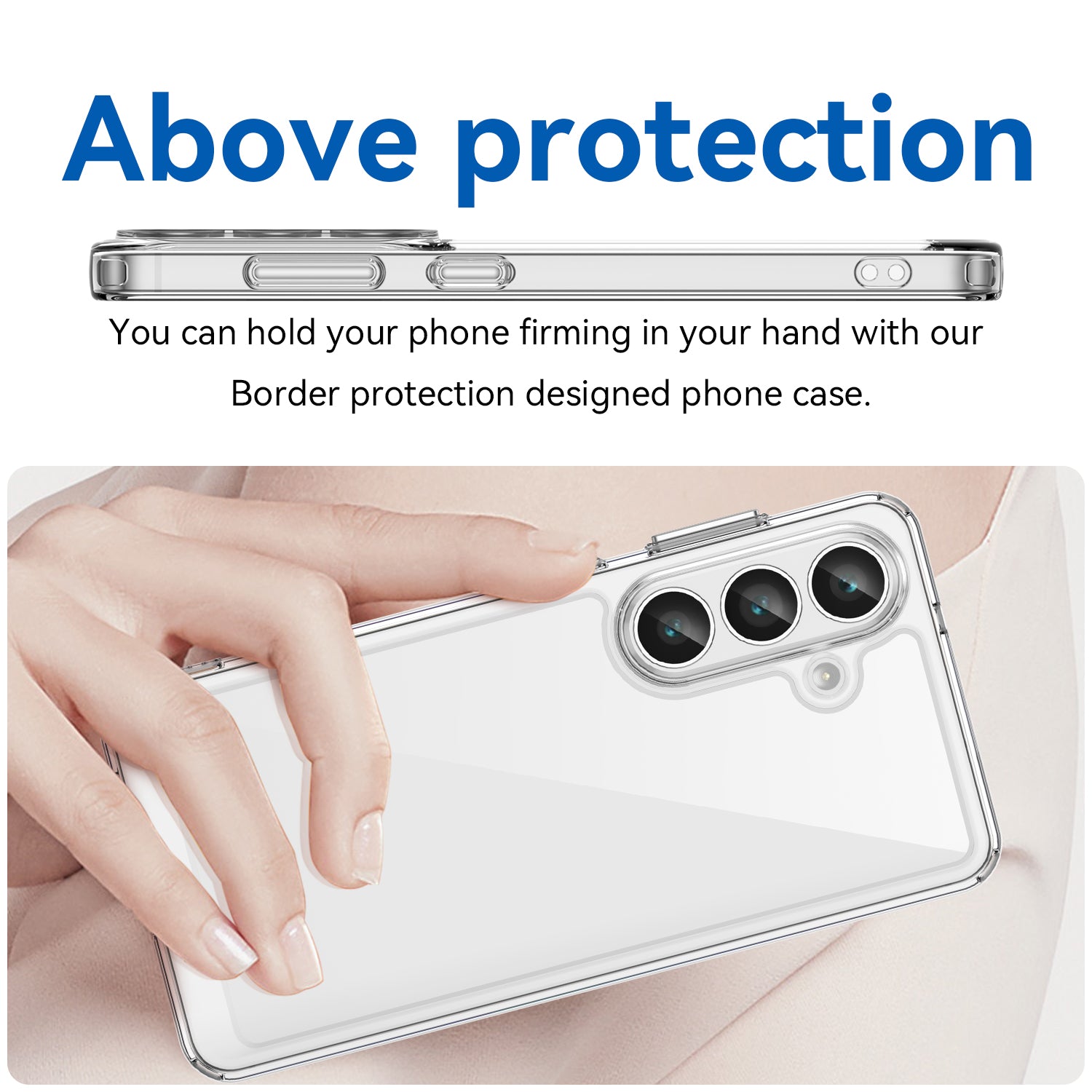 Samsung Galaxy S26 Soft TPU Bumper Case [Clear]
