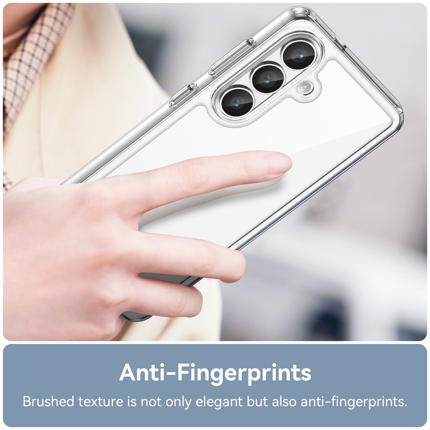 Samsung Galaxy S26 Soft TPU Bumper Case [Clear]