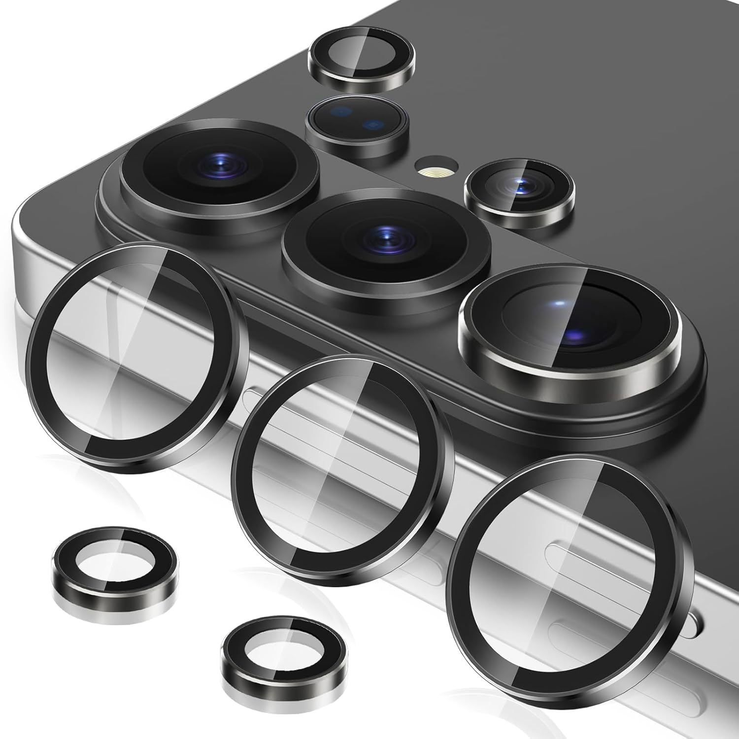 Samsung S26 Ultra Eagle Eye AR+AF Camera Lens Protector with Removal Tool [Black]