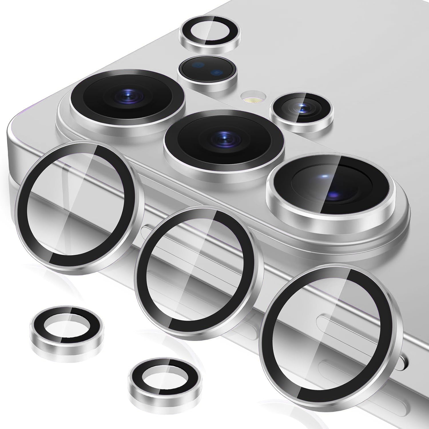 Samsung S26 Ultra Eagle Eye AR+AF Camera Lens Protector with Removal Tool [Silver]