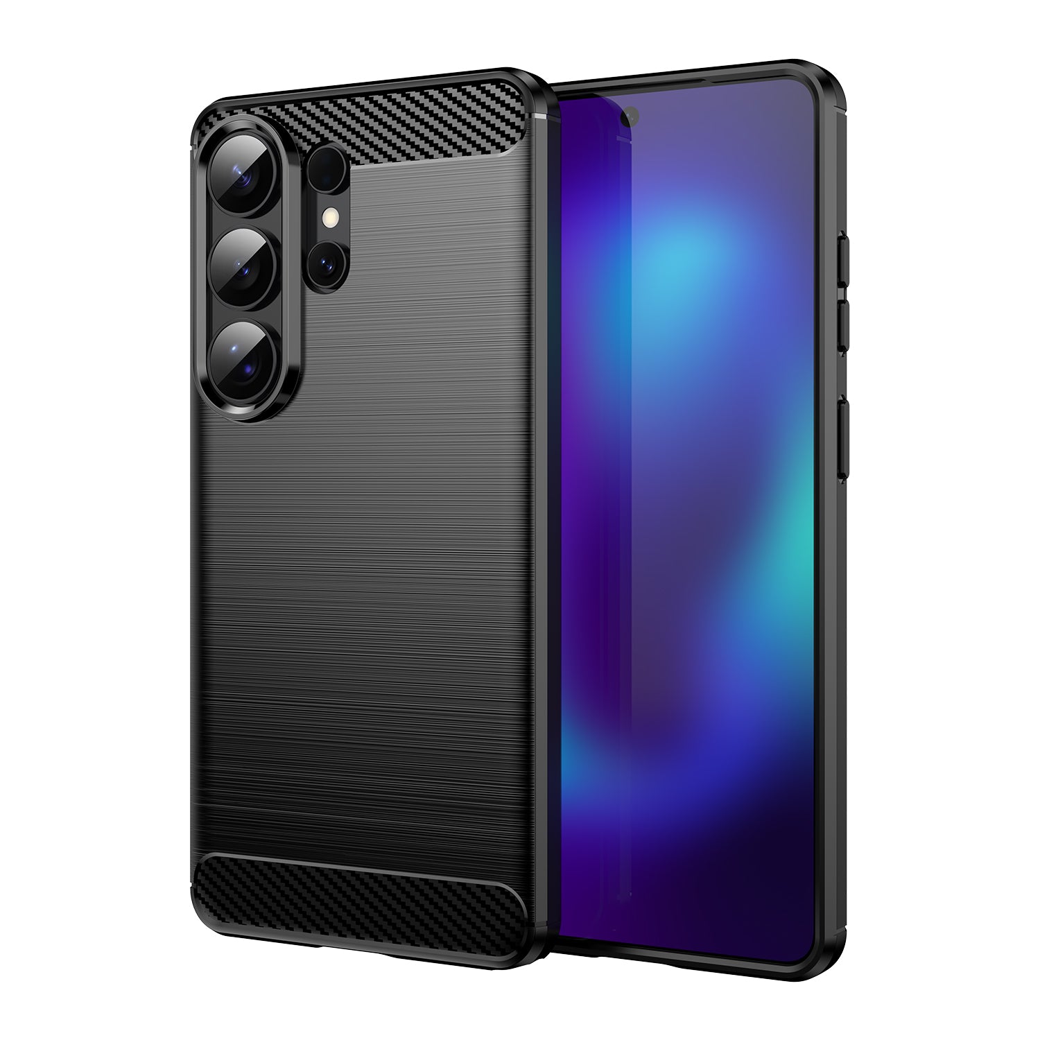 Samsung Galaxy S26 Ultra  Carbon Fibre Brushed Case [Black]