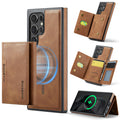 Samsung Galaxy S26 Ultra DG.Ming MagSafe Wallet Case [Brown] - Brown