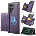 Samsung Galaxy S26 Ultra DG.Ming MagSafe Wallet Case [Purple] - Purple