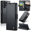 Samsung Galaxy S26 Ultra CaseMe Retro Wallet Case [Black] - Black