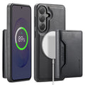 Samsung Galaxy S26 FE DG.MING MagSafe Detachable Wallet Case [Black] - Black