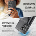 Samsung Galaxy S26 FE DG.MING MagSafe Detachable Wallet Case [Black] - Black