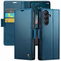 Samsung Galaxy S26FE CaseMe Retro Wallet Case [Navy] - Navy