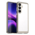 Samsung Galaxy S26FE Soft TPU Bumper Shockproof Cover Case [Clear Grey] - Clear Grey