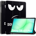 Samsung Galaxy Tab A11 Plus A11+ A9 Plus A9+ Designer Tri-fold PU Leather Stand Case No Touch