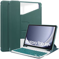 Samsung Galaxy Tab A9 Plus A9+ 360° Rotating Keyboard Case with Pencil Holder Teal - Teal