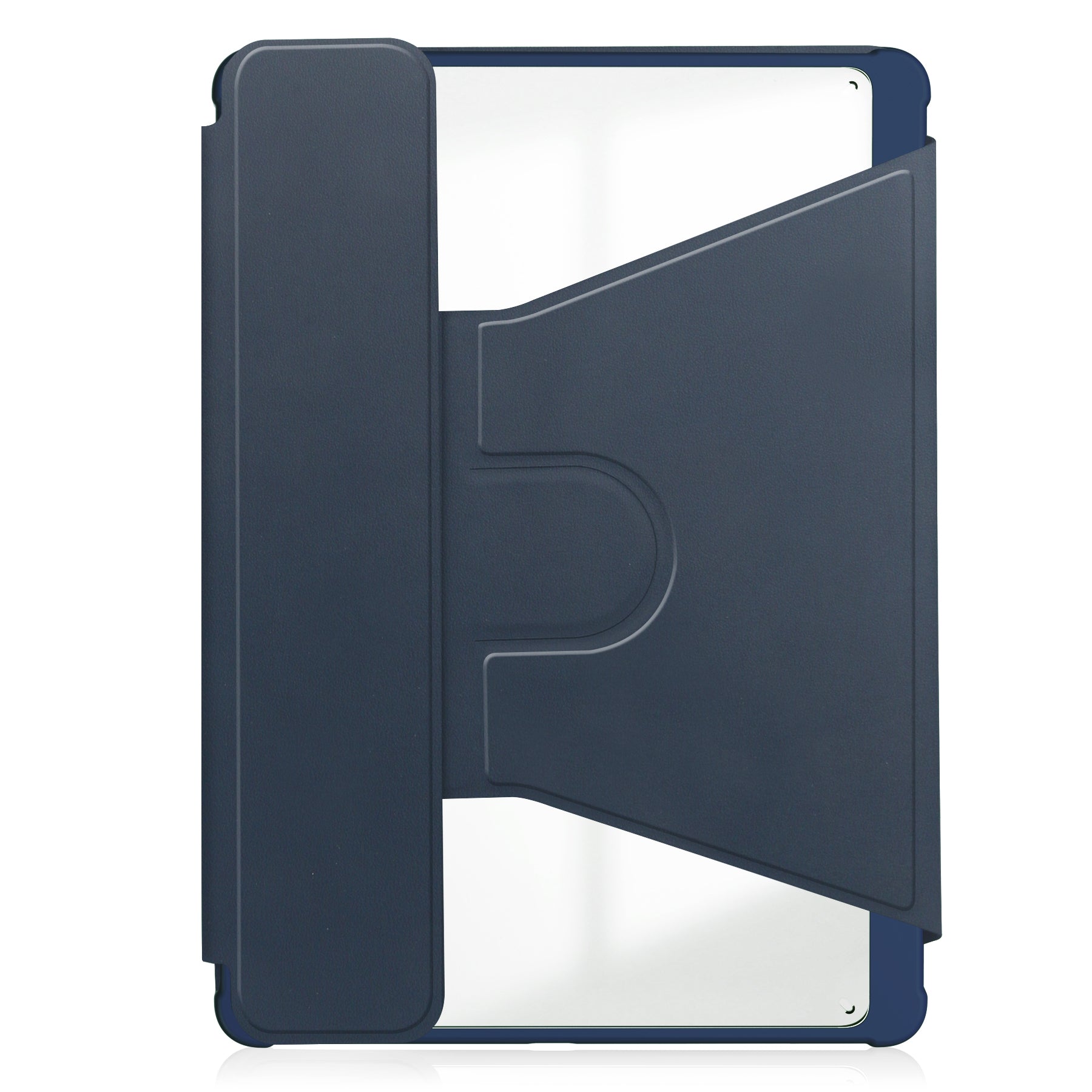 360° Rotating Keyboard Case for Samsung Galaxy Tab A9+/A11+ – Detachable Keyboard with Pencil Holder [Navy]
