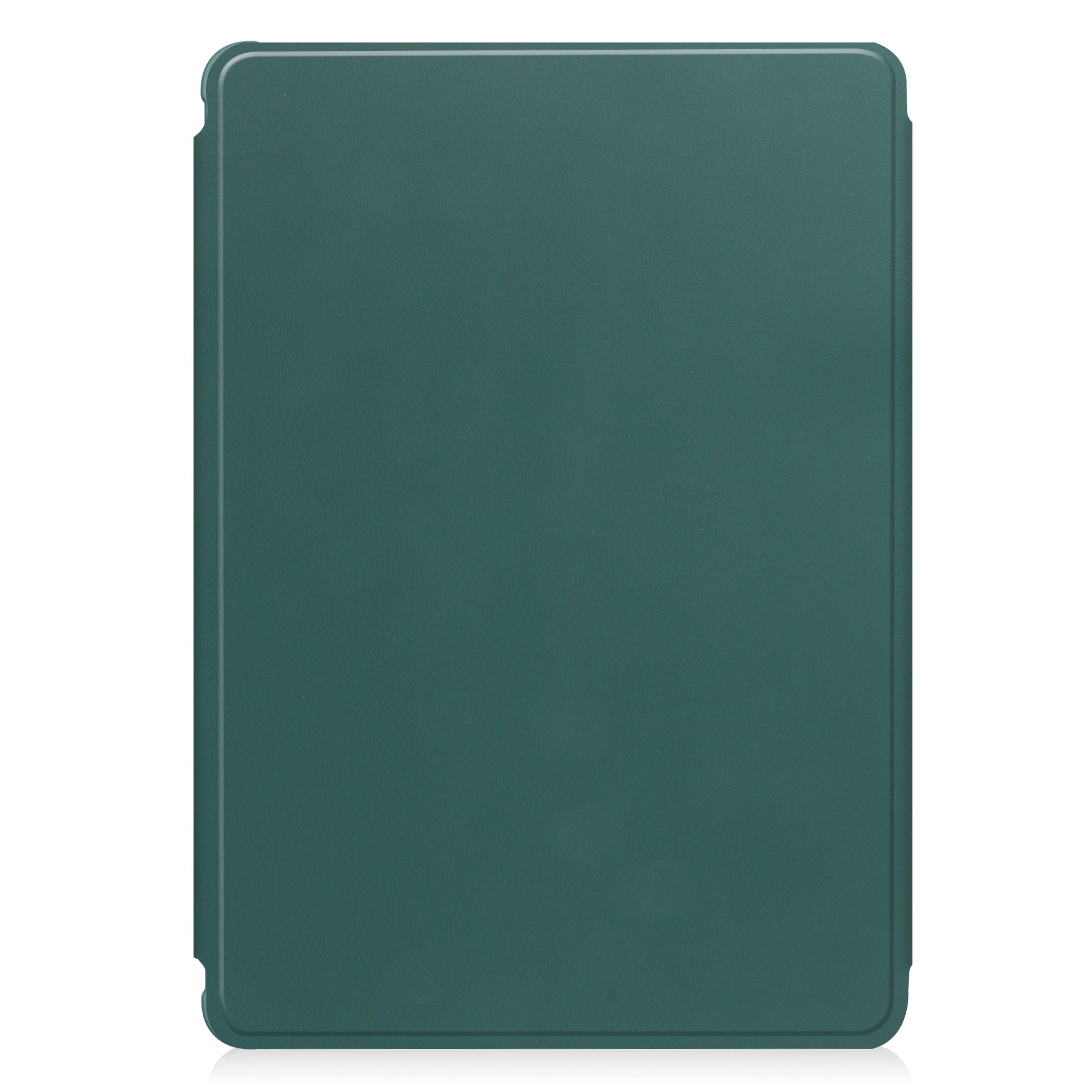 Rotating Acrylic Back PU Leather Case for Samsung Galaxy Tab A9+/A11+ with Pencil Holder [Teal]