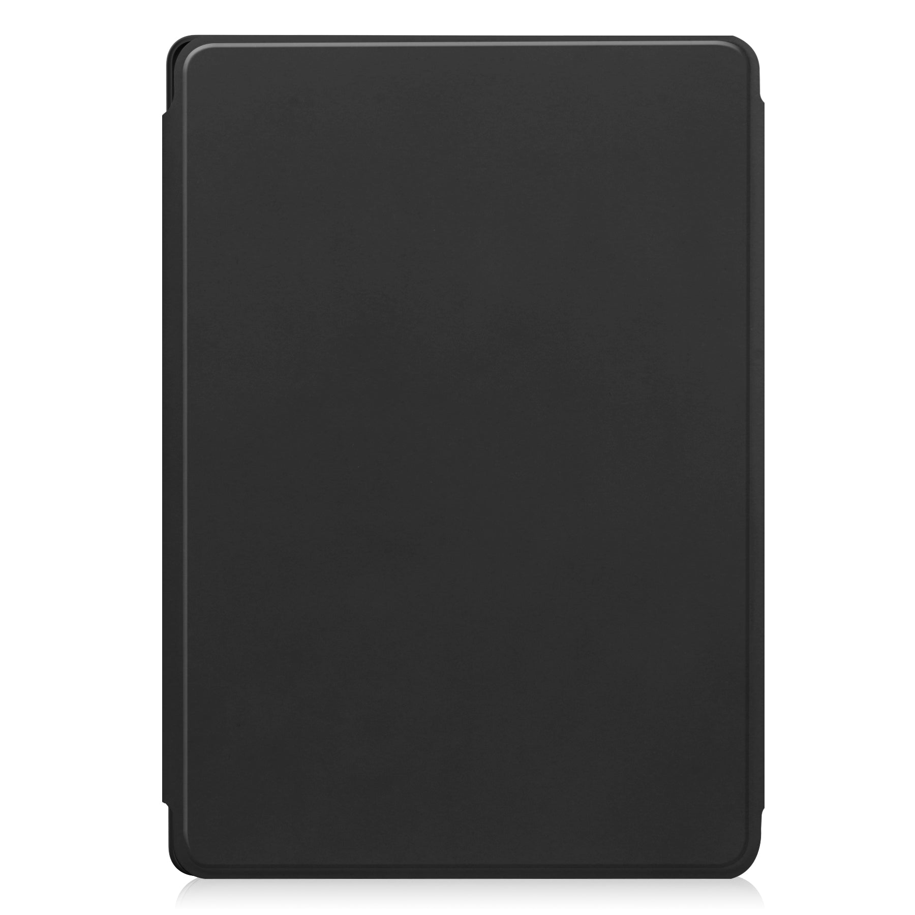 Rotating Acrylic Back PU Leather Case for Samsung Galaxy Tab S10Ultra/S9Ultra/S8Ultra with Pencil Holder [Black]