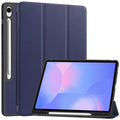Samsung Tab S10FE Plus X620 Tri Fold Pen Holder Case [Navy] - Navy