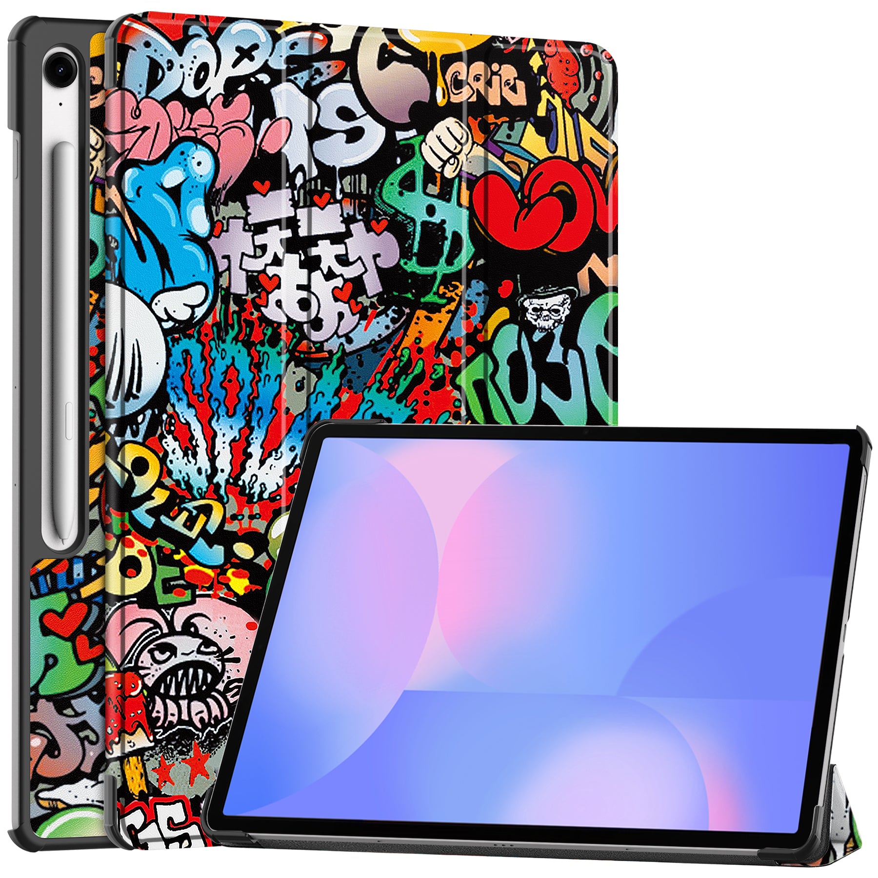 Samsung Tab S10FE Plus X620 Designer Tri-Fold Case [LazyCat]