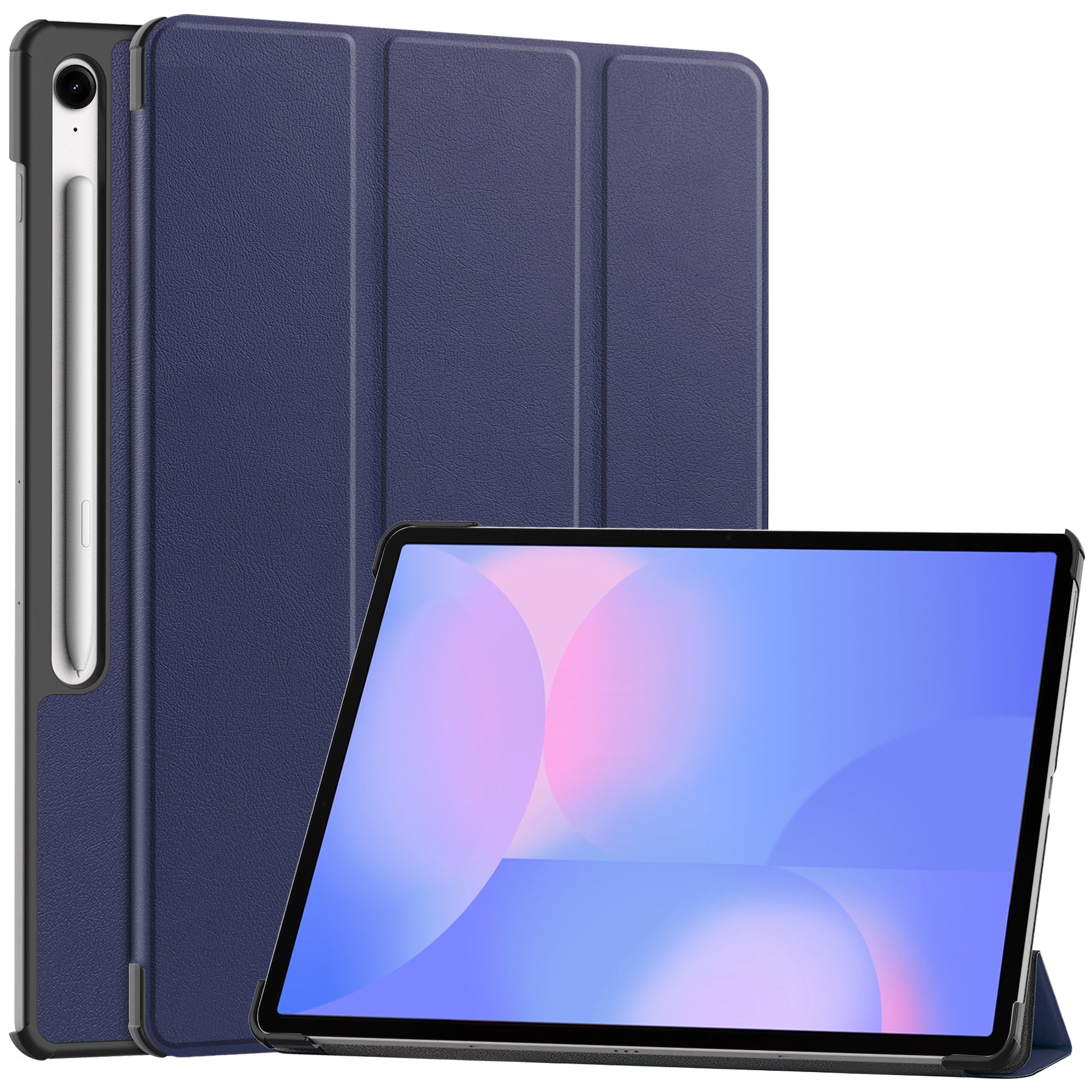 Samsung Tab S10FE Plus X620 Tri-Fold Case [Navy]