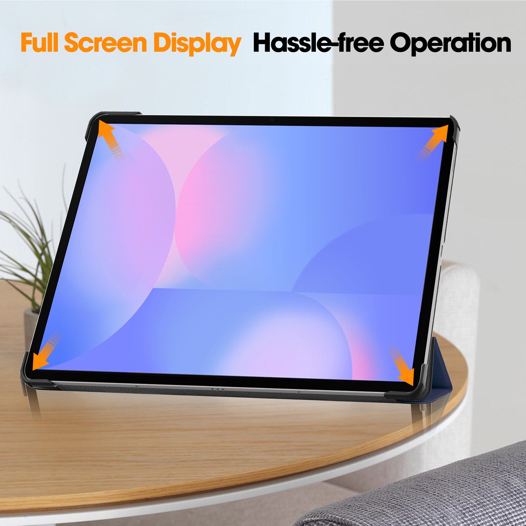 Samsung Tab S10FE Plus X620 Tri-Fold Case [Navy]