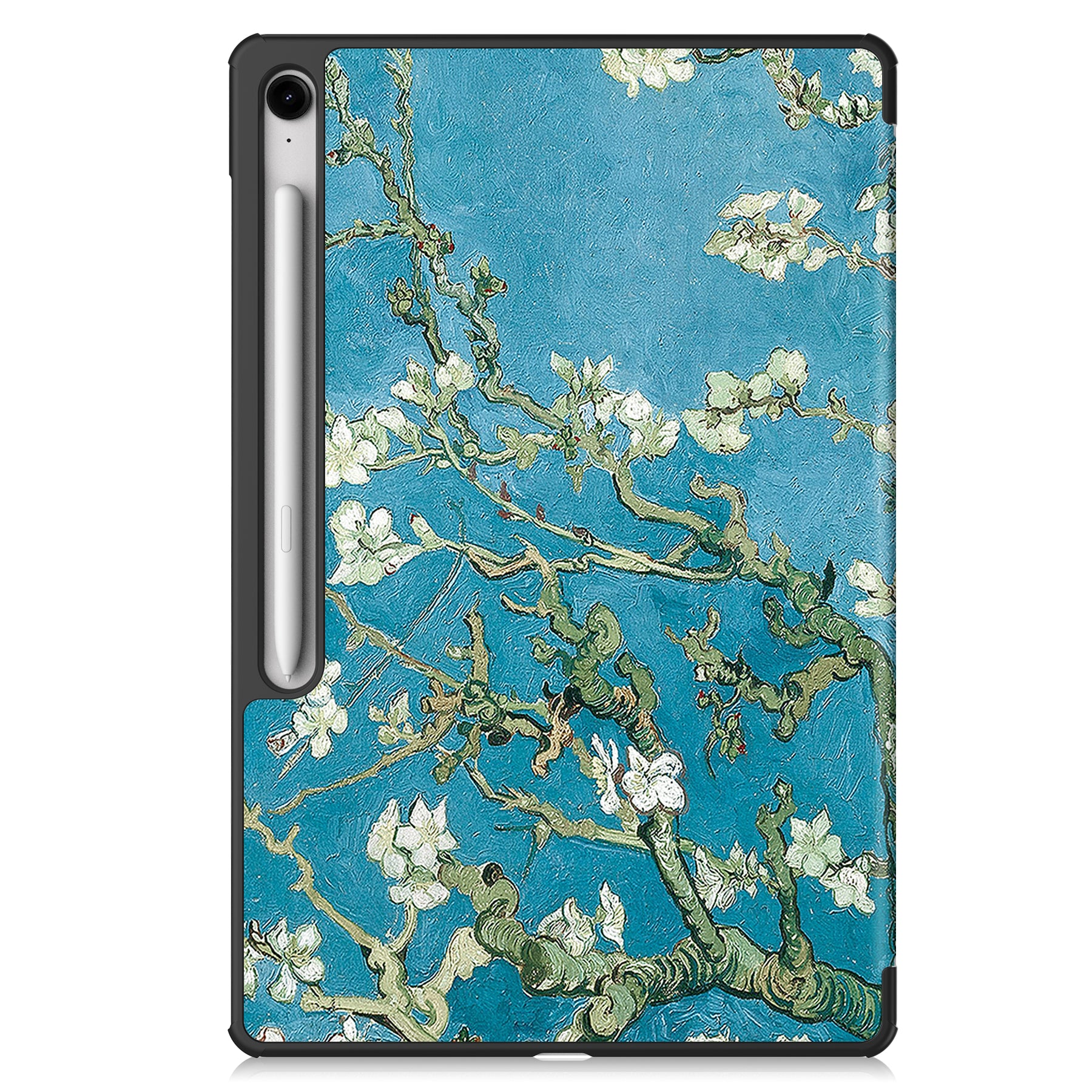 Samsung Tab S10FE Plus X620 Designer Tri-Fold Case [Plum Tree]