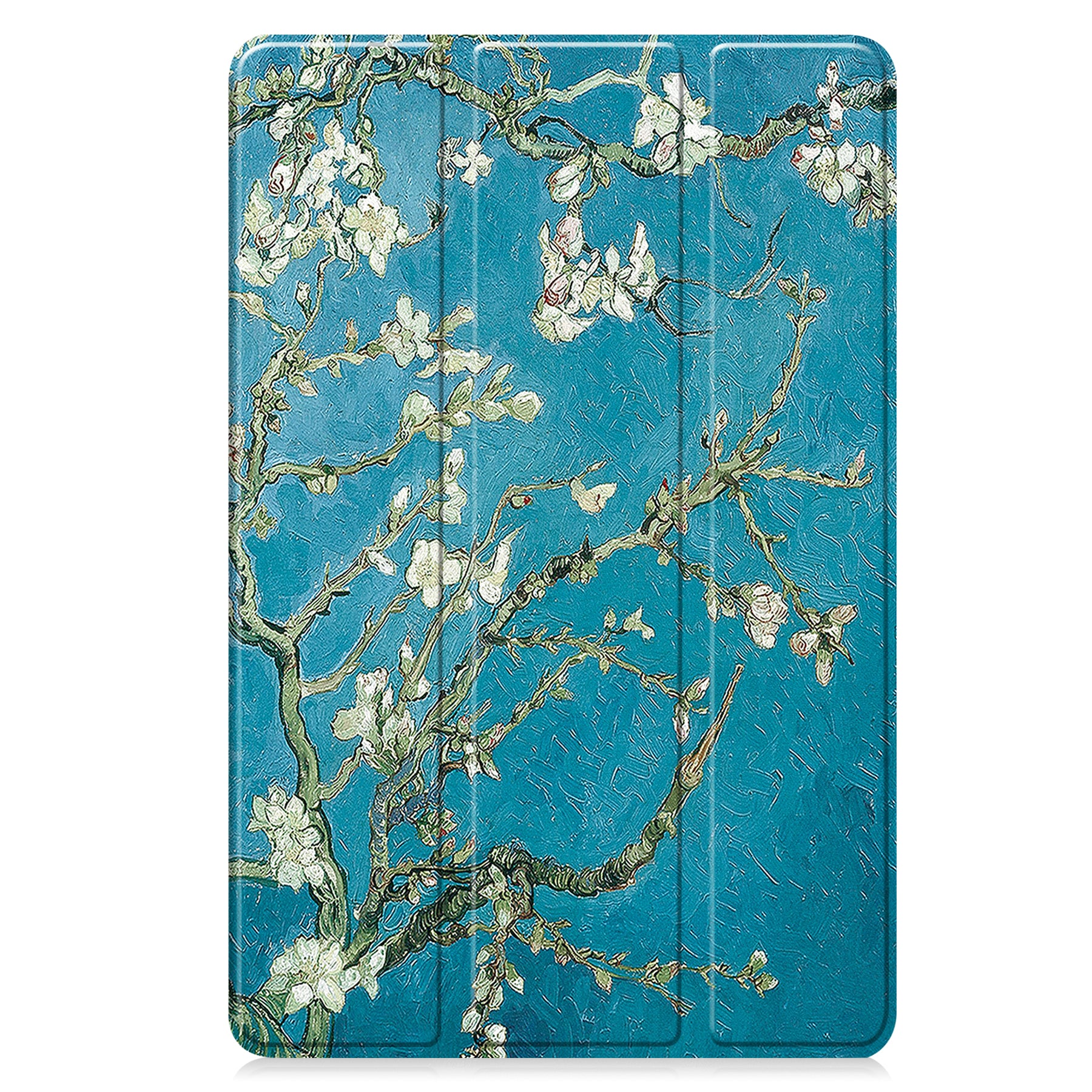 Samsung Tab S10FE Plus X620 Designer Tri-Fold Case [Plum Tree]