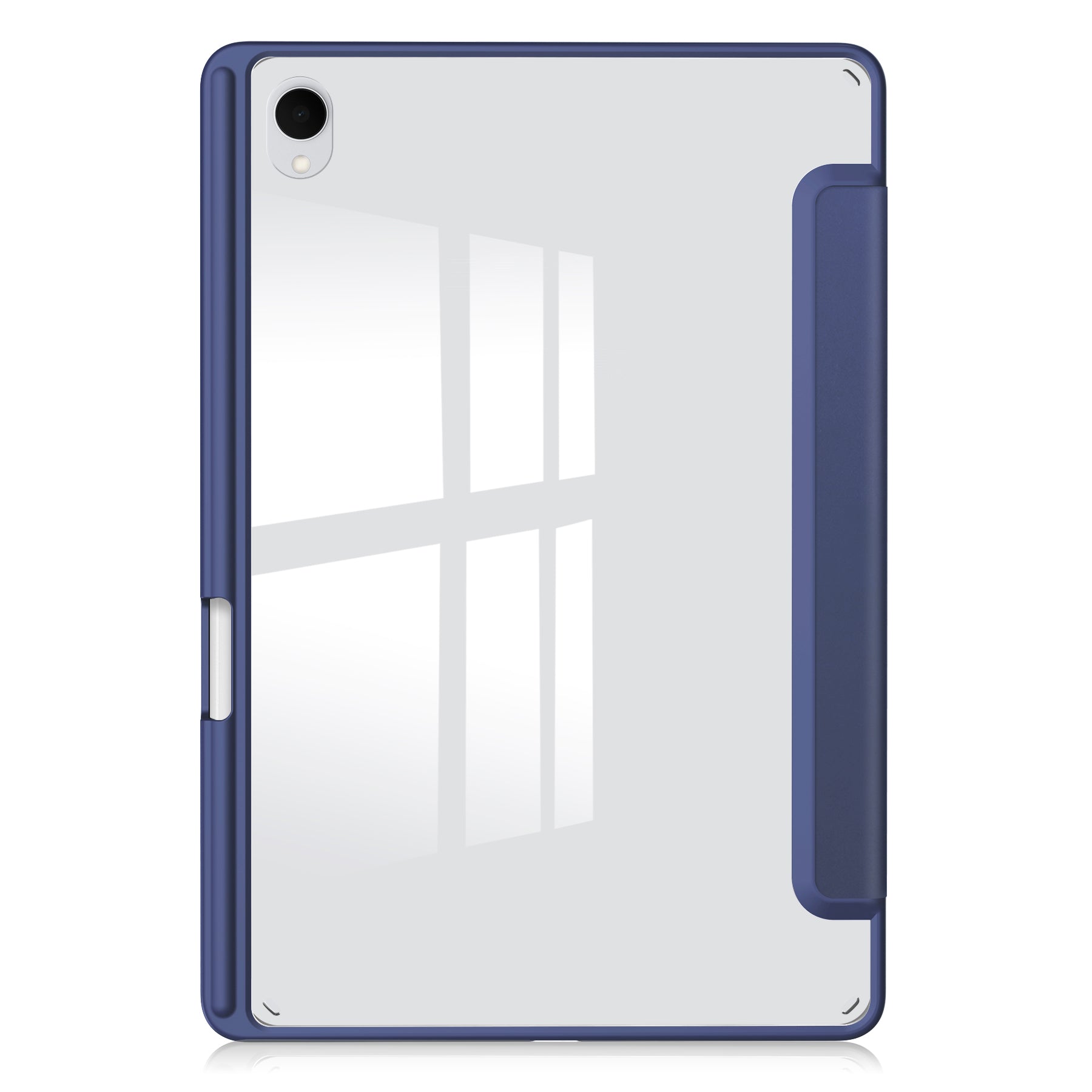 Smart Acrylic Tri-Fold Case with S Pen Holder for Samsung Galaxy Tab S11 (11" 2025) [Navy]