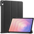 KST Tri-fold PU Leather Case for Samsung Galaxy Tab S11 [Black] - Black
