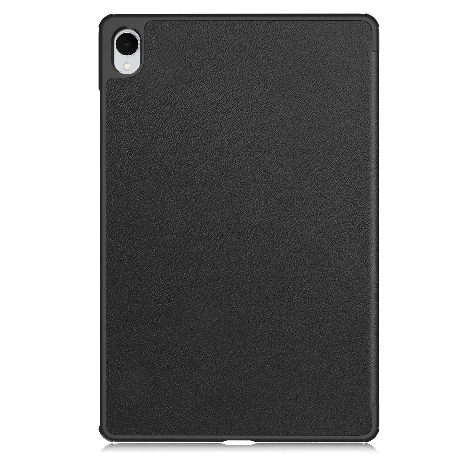 KST Tri-fold PU Leather Case for Samsung Galaxy Tab S11 [Black]
