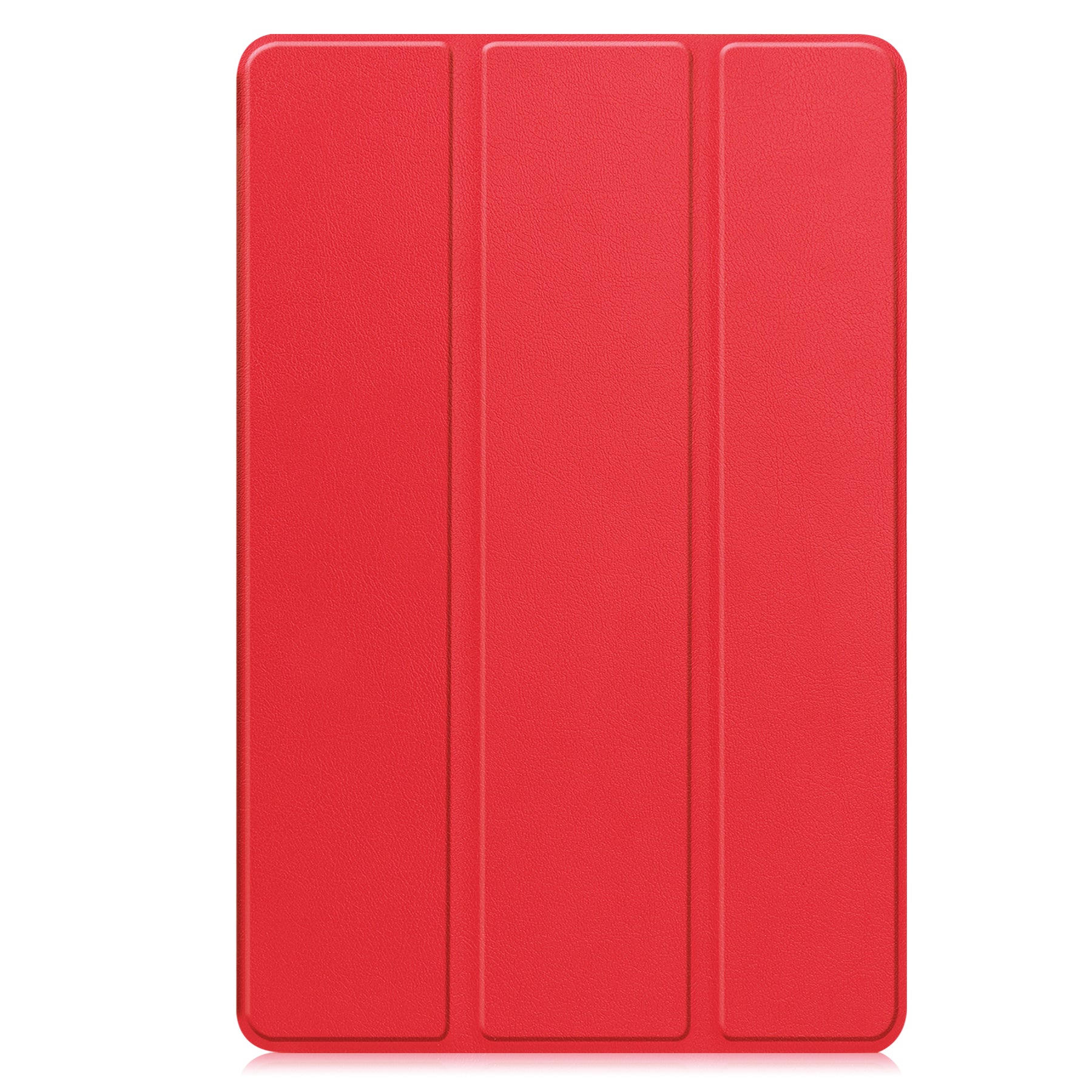 KST Tri-fold PU Leather Case for Samsung Galaxy Tab S11 [Red]