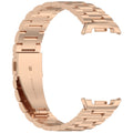 Samsung Galaxy Watch 8 (40mm/44mm) Stainless Steel Link Bracelet with Folding Clasp [RoseGold] - RoseGold