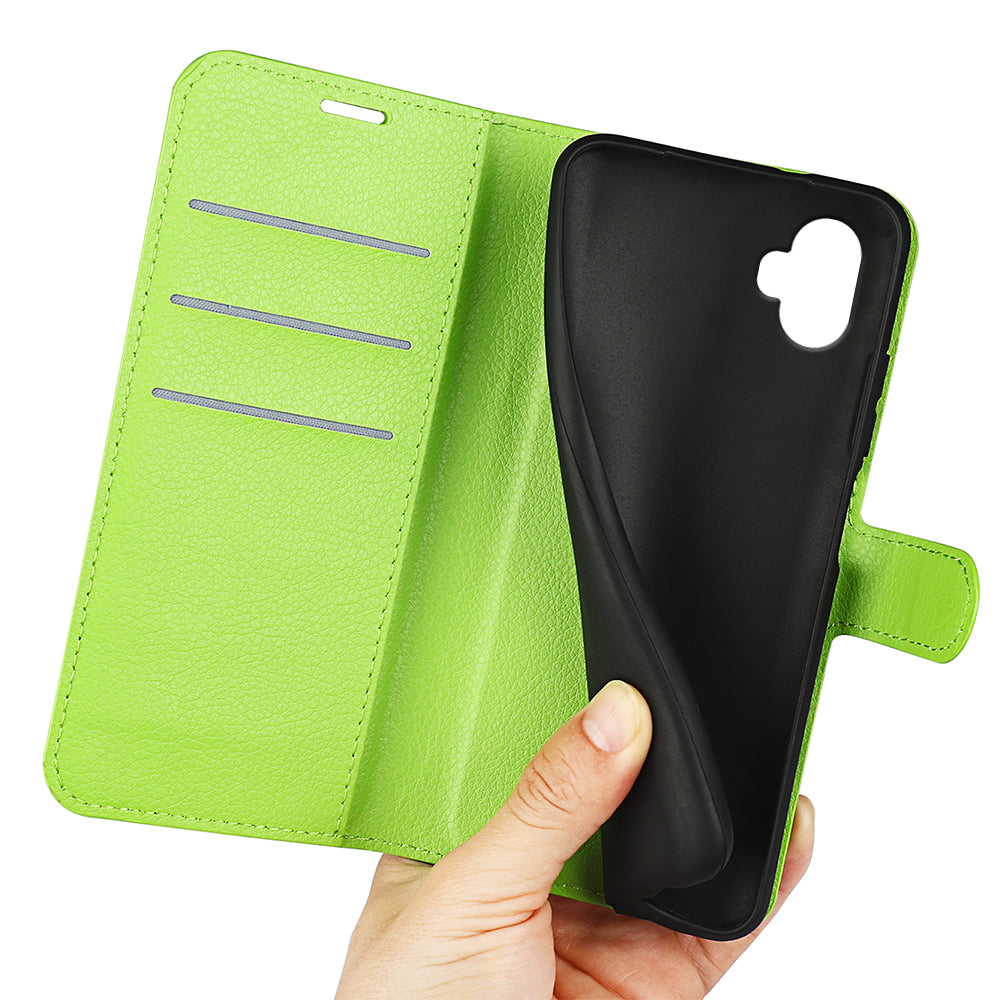 Samsung Galaxy Xcover 7 Pro PU Wallet Case [Green]
