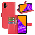 Samsung Galaxy Xcover 7 Pro PU Wallet Case [Red] - Red