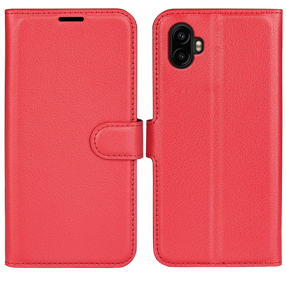 Samsung Galaxy Xcover 7 Pro PU Wallet Case [Red]